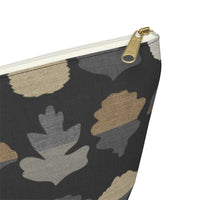 Frond Accessory Pouch w T-bottom in Black